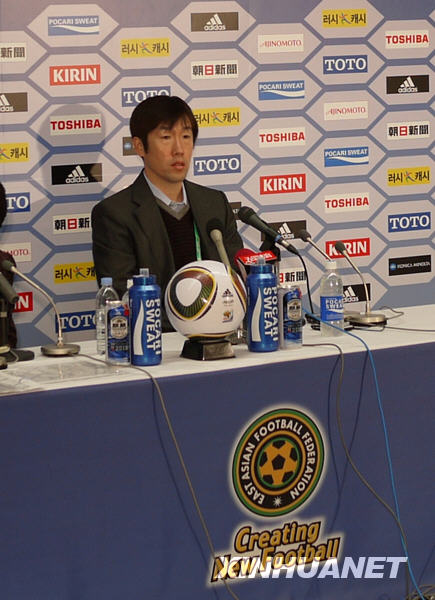 男足東亞四強(qiáng)賽：中國(guó)隊(duì)?wèi)?zhàn)平日本隊(duì)