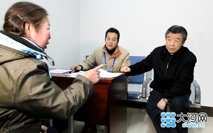 省委書記踏雪訪信訪 稱群眾愿找信訪部門是好事