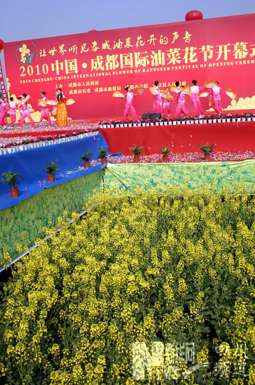 成都國際油菜花節(jié)開幕