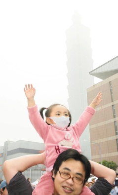 史上最強(qiáng)沙塵天氣襲擊臺(tái)灣(圖)