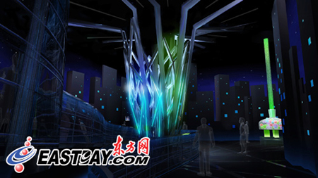 六面影像懸浮體驗 世博會國家電網(wǎng)館