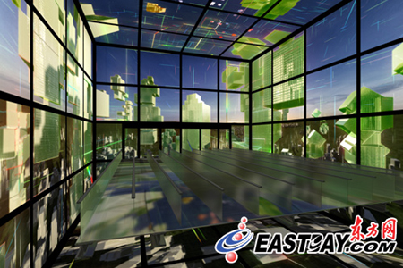 六面影像懸浮體驗 世博會國家電網(wǎng)館