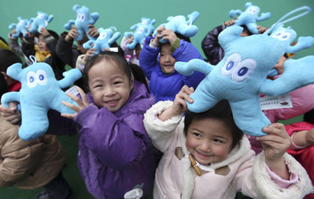 南通娃娃喜愛“世博課堂”