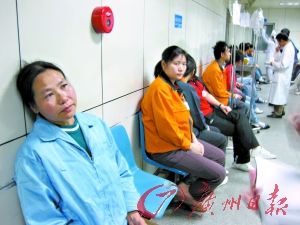 深圳龍崗100多名工人疑食物中毒入院(圖)