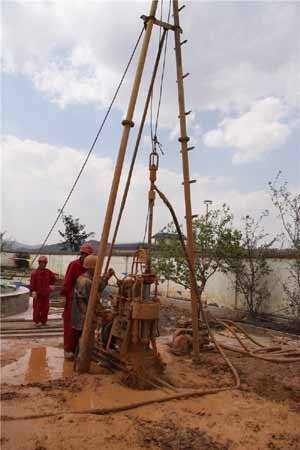 百年大旱來襲 國土資源系統(tǒng)支援云南找水打井