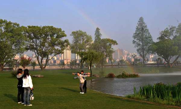 長(zhǎng)沙橘子洲打造“生態(tài)島”