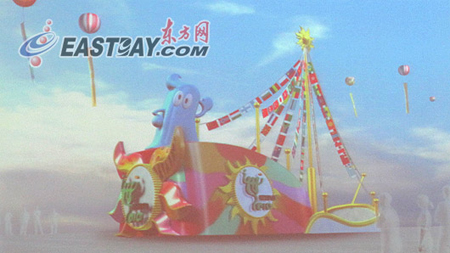 上海世博花車巡游5月1日啟動(dòng)