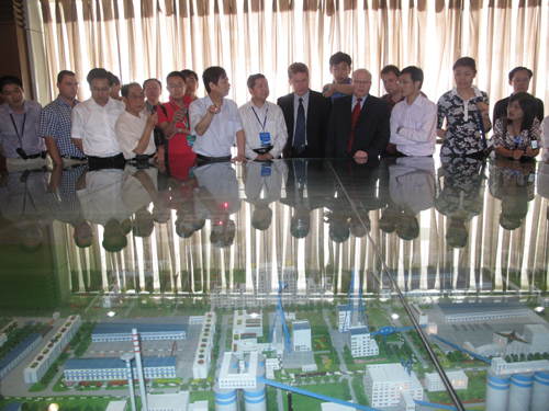 瓦斯治理國際會議代表考察淮南礦業(yè)集團(tuán)