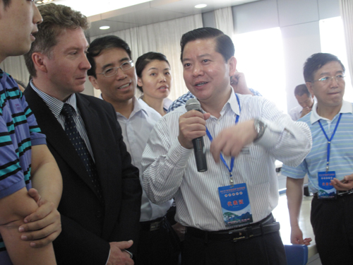 瓦斯治理國際會議代表考察淮南礦業(yè)集團(tuán)