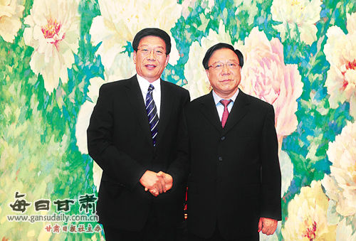 甘肅省省長徐守盛調(diào)任湖南 被提名為省長人選