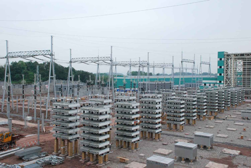 最大電力高速起點(diǎn)復(fù)龍換流站安裝為世博會(huì)供電
