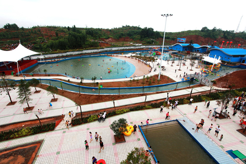 西峽恐龍遺跡園之龍都水上樂(lè)園盛裝開(kāi)園