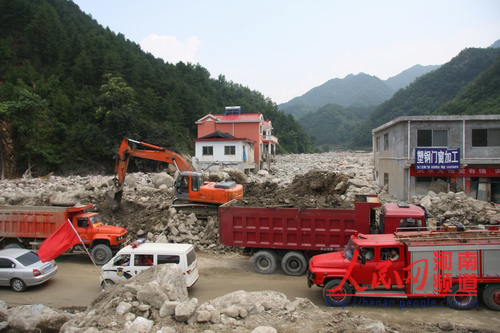 欒川縣災(zāi)后重建工作加快進(jìn)行