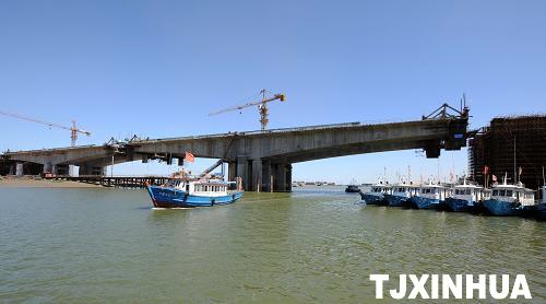 天津濱海新區(qū)加速骨架路網(wǎng)建設