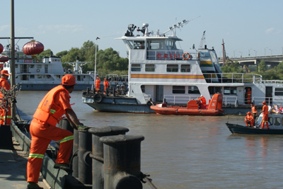 松花江哈爾濱段發(fā)生沉船事故4人失蹤