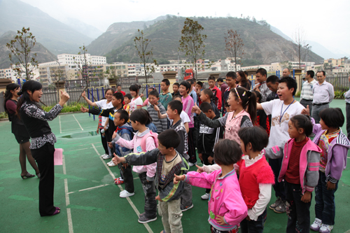 汶川特教開學(xué)典禮：“我能！我行！我最棒！”