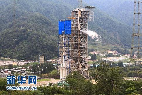 嫦娥二號準備發(fā)射