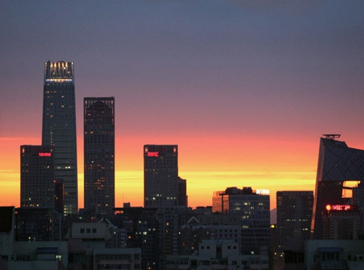 北京第一高樓正式對(duì)外亮相 能防飛機(jī)撞擊(組圖)