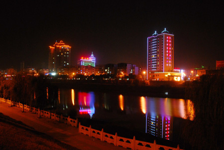 河南潢川夜景美如畫