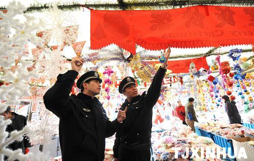 天津公安排查火災(zāi)隱患