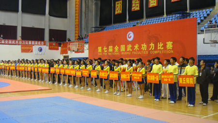 第七屆全國(guó)武術(shù)功力大賽落幕 河大榮得三項(xiàng)桂冠