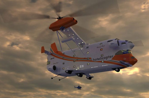 奢華！可以飛的超五星酒店