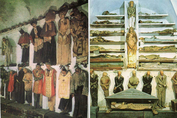 探秘令人毛骨悚然的巴勒莫地下陵墓