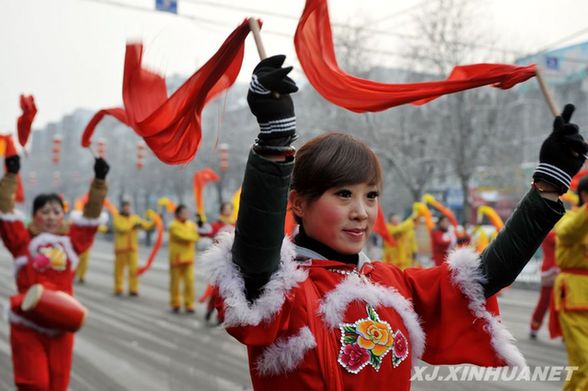 社火大賽鬧元宵