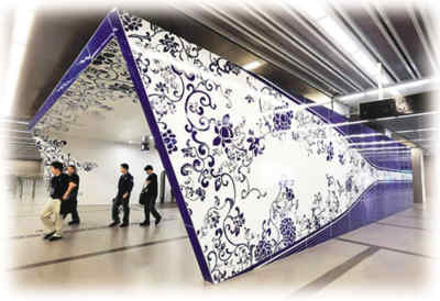 北京地鐵首次制定換乘步行距離標(biāo)準(zhǔn)