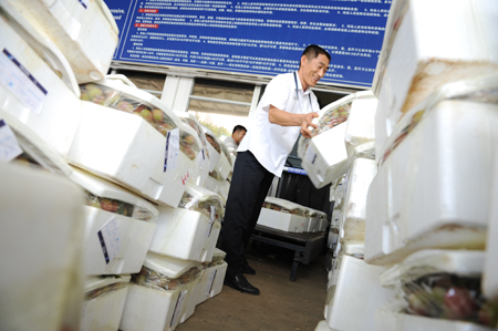 海南荔枝熱銷廣州 南航服務果農(nóng)“讓利”為民