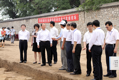 國家大遺址保護(hù)曲阜片區(qū)暨山東省文物保護(hù)88項(xiàng)重點(diǎn)工程開工儀式在山東曲阜舉行