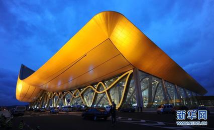 昆明新機場燈光景觀工程啟用