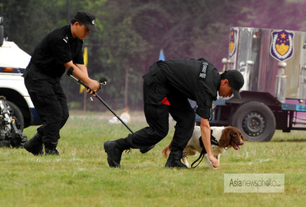廣東省舉行公安特警應(yīng)急處突演練