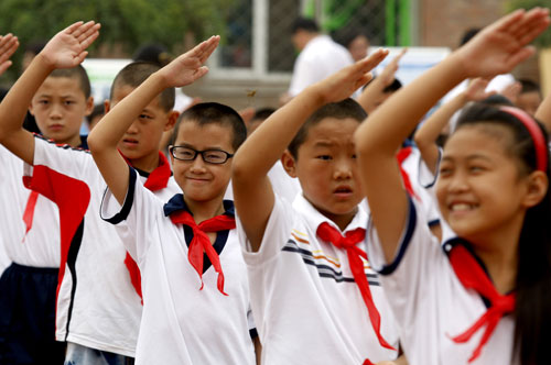 北京房山“7•21”受災(zāi)學(xué)校如期開學(xué) 安全教育成第一課