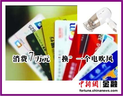 信用卡積分兌換很受傷 盤(pán)點(diǎn)那些“神一樣的禮品”