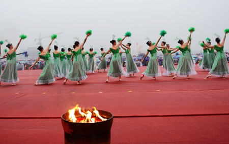 第四屆中原(固始)根親文化節(jié)開幕