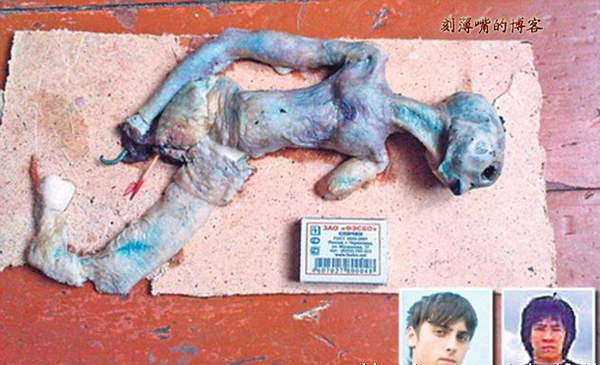 臺(tái)灣外星人疑造假 圖揭歷年神秘生物騙局