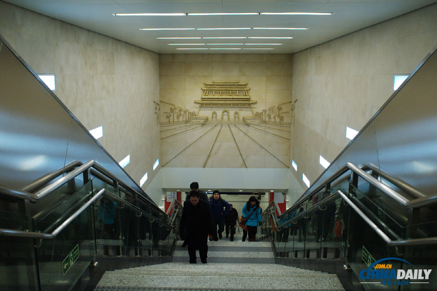 北京四條地鐵新線同時開通 居民搶先體驗(yàn)