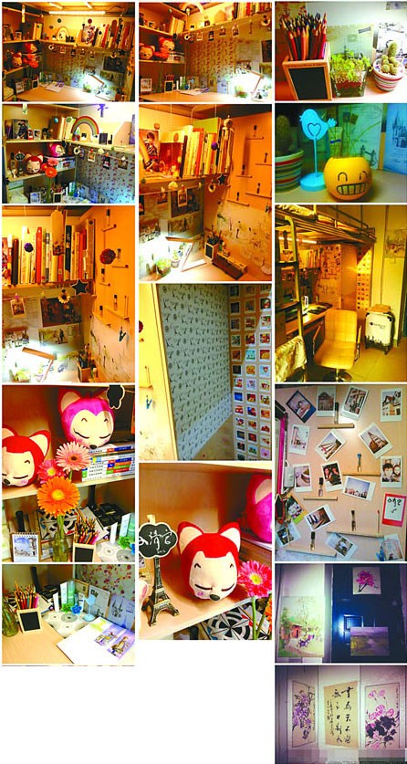 理科男造“妹子版”寢室 被稱溫馨文藝小清新