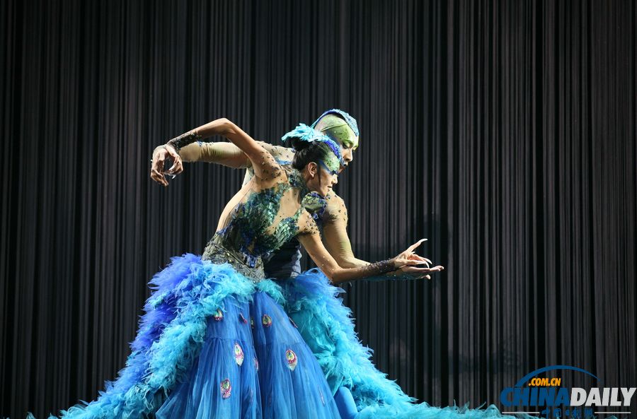 楊麗萍收官之作《孔雀》南京“開屏”