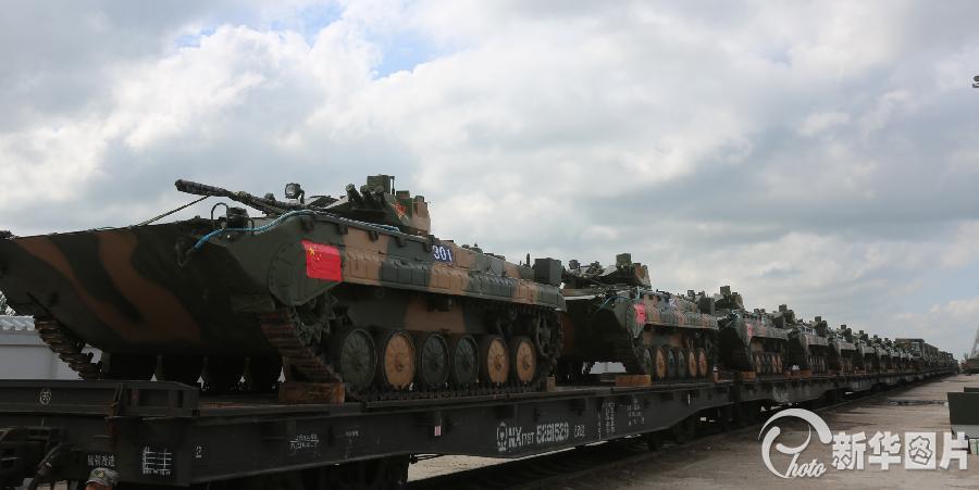 高清:中俄聯(lián)合軍演中方27日起向演習(xí)地域投送兵力