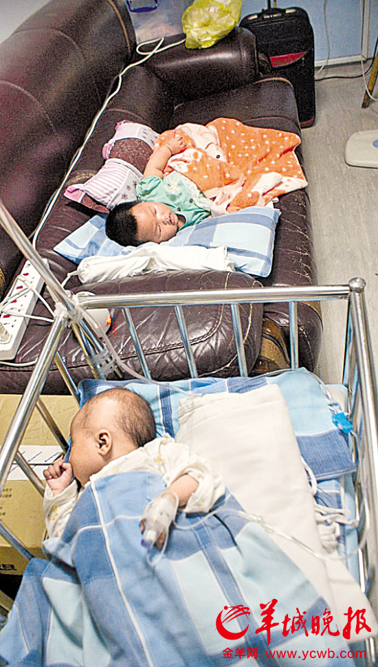 深圳三月大心臟病女嬰滿頭針眼被棄公交站臺(tái)(圖)