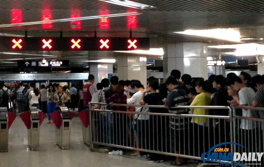 北京地鐵10號線今晨發(fā)生故障