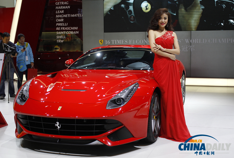 第十一屆廣州國際車展開幕 頂級車輛齊聚亮相