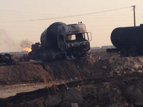 河北黃驊連環(huán)爆炸造成1人受傷、1人失蹤 火勢(shì)已被控制