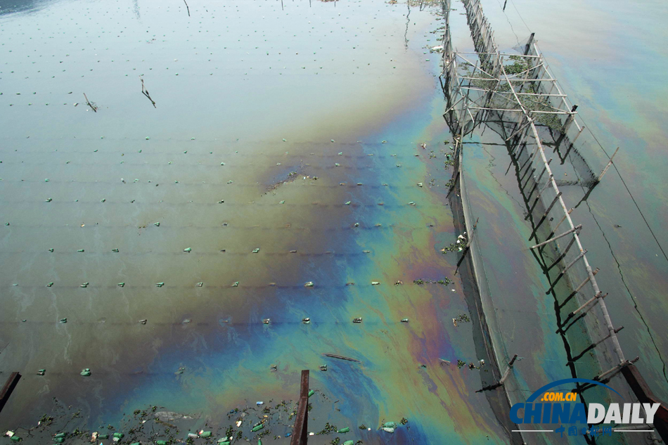 浙江紹興：燃油泄漏 污染杭甬大運(yùn)河