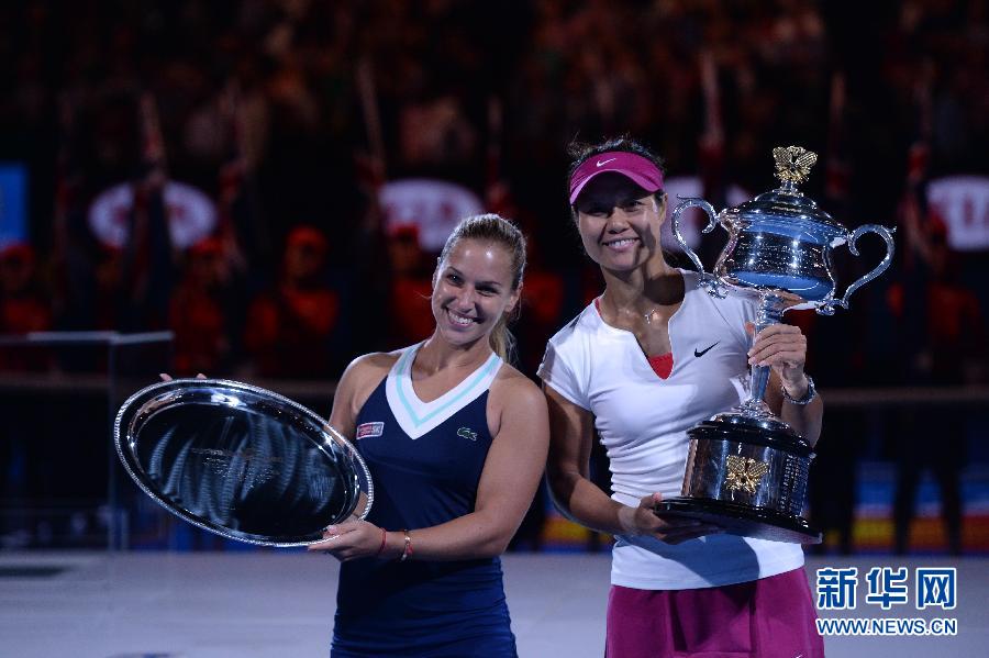 澳網(wǎng)李娜2-0力克齊布娃 職業(yè)生涯再奪大滿貫