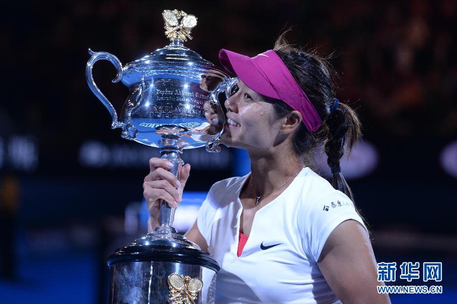 澳網(wǎng)李娜2-0力克齊布娃 職業(yè)生涯再奪大滿貫