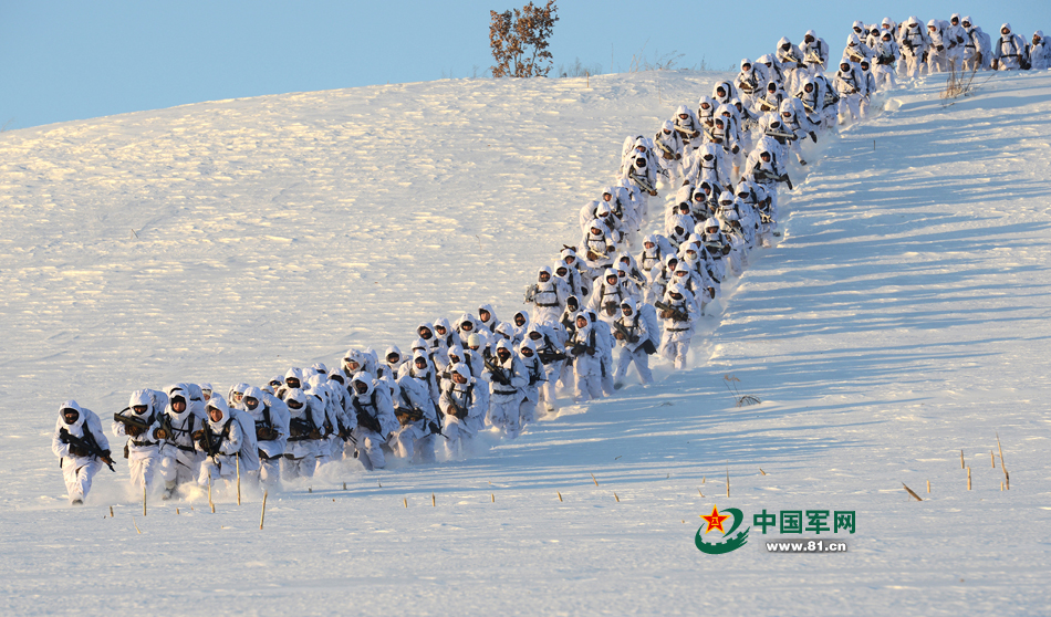 沈陽軍區(qū)某特戰(zhàn)旅-34℃練官兵作戰(zhàn)能力