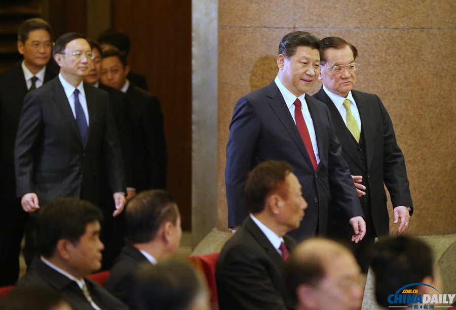 習(xí)近平總書記會(huì)見(jiàn)連戰(zhàn)一行